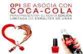 Coca-Cola y O.P.I lanzan 9 esmaltes edición limitada