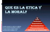 Que es la etica y moral