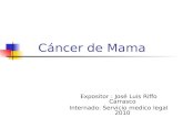 Cancer de mama    documento maestro