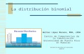 Modulo sobre la distribucion binomial