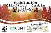 Navarro C,  Modelacion Climática Cambio Climático & Agricultura