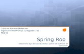 Curso Spring Roo Spring Data Jpa Maven