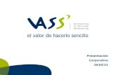 Presentación VASS 2011