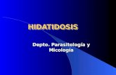HIDATIDOSISHIDATIDOSIS Depto. Parasitología y Micología.