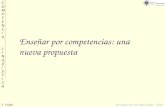 F. Trujillo Jornadas Provinciales Cádiz - 2007 COMPTENCIALINGÜÍSTICACOMPTENCIALINGÜÍSTICA Enseñar por competencias: una nueva propuesta.