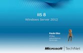 IIS 8 Windows Server 2012 Paulo Dias IT Pro pdias@itpro.es @ratocego.