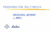 PROGRAMACIÓN MULTIMEDIA ARCHIVOS BITMAP (.BMP). Programación MultimediaArchivos.BMP © Carlos A. Lázaro Carrascosa. Laboratorio de Comunicación Oral R.W.N.