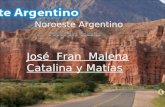 Noroeste Argentino José Fran Malena Catalina y Matías.