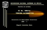 UNIVERSIDAD NACIONAL AUTÓNOMA DE MÉXICO El 8o. Hábito TERCERA ALTERNATIVA Desarrollo de Habilidades Directivas 2006 - 1 MAESTRÍA EN SISTEMAS Miguel Caracheo.