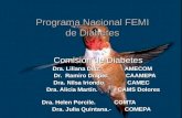 Programa Nacional FEMI de Diabetes Comisión de Diabetes Dra. Liliana Díaz. AMECOM Dra. Liliana Díaz. AMECOM Dr. Ramiro Draper. CAAMEPA Dr. Ramiro Draper.