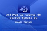 Activar la cuenta de correo Senati.pe Senati Virtu@l.