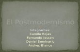 Integrantes: Camilo Rojas Fernando Jessen Daniel Seminario Andres Blanco.