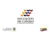 2 Plan Nacional de Lectura y Escritura para la Educación Preescolar, Básica y Media. 3.