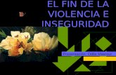 EL FIN DE LA VIOLENCIA E INSEGURIDAD Presentación: Odile Masrour.