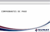 COMPROBANTES DE PAGO. Identificar la importancia del comprobante de pago en el Sistema Tributario Peruano, así como brindar información general respecto.