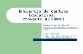 Encuentro de Centros Educativos. Proyecto ASTURNET