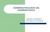 ADMINISTRACION DE SUMINISTROS JORGE ALBEIRO AGUDELO MUÑOZ.