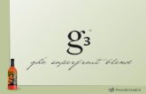 ¿Qué es g3? g3 le aporta los beneficios de la preciada superfruta gâc originaria del sur de Asia, mezclada con otras tres superfrutas. Entre los fitonutrientes.