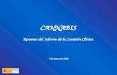 CANNABIS Resumen del Informe de la Comisión Clínica 7 de marzo de 2006.