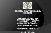 CAPITULO I: Generalidades Ricardo Sandoval Empresa e industria: Ricardo Sandoval JAYCO INDUSTRIA AUTOMOTRIZ INDUSTRIA METALMECANICA.