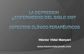 Héctor Vidal Manyari . CONTENIDO 1. Las principales manifestaciones clínicas. 2. La multicausalidad: condiciones médicas y psiquiátricas.