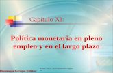 Braun, Llach: Macroeconomía argentina 1 Capítulo XI: Política monetaria en pleno empleo y en el largo plazo.