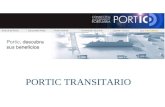 PORTIC TRANSITARIO. 1.NUEVO Procedimiento de Importación 2.NUEVO Procedimiento de Exportación 3.Aplicación PORTIC TRANSITARIO A.Acceso a la Aplicación.