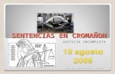 SENTENCIAS EN CROMAÑON JUSTICIA INCOMPLETA 15/06/20101QUE NO SE REPITA JUSTICIA.