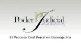El Proceso Oral Penal en Guanajuato. Organización del Juzgado Oral Penal de la Región 1.