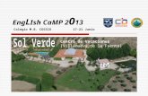Eng L Ish CaMP 2 0 13 Colegio M.B. COSSIO 17-21 Junio Centro de Vacaciones (Villanueva de la Fuente)