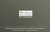 MC & Asociados CONSULTORA EN RECURSOS HUMANOS Y CAPACITACIÓN EMPRESARIAL  - info@marcolombo.com.ar.