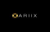 Liberando el Potencial Humano para el Bien Común. El nombre ARIIX viene de la combinación de la palabra latina Aurum (oro). El logo es el resultado.