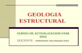 CURSO GEOLOGIA ESTRUCTURAL