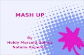 MASH UP By Heidy Marcela Gómez Natalia Ramírez. MASH-UP Un Mash-Up " Aplicación Web Híbrida", la cual integra herramientas o datos de una o más fuentes.