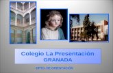DPTO. DE ORIENTACIÓN Colegio La Presentación GRANADA.