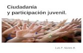 Ciudadanía y participación juvenil. Luis F. Nunes B.