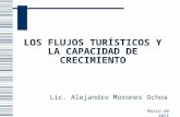 LOS FLUJOS TURÍSTICOS Y LA CAPACIDAD DE CRECIMIENTO Lic. Alejandro Morones Ochoa Marzo de 2011.