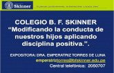 Disciplina Positiva Skinner
