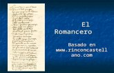 El Romancero El Romancero Basado en . com.