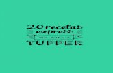 20 Recetas Express Para Un Mes de Tupper