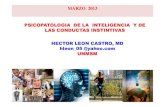 Inteligencia y Conducta Instintiva DR. LEÓN 18.03.2013