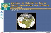 Curso de Análisis de Proyectos de Energía Limpia Análisis de Emisión de Gas de Efecto Invernadero con Software RETScreen ® © Minister of Natual Resources.