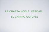 LA CUARTA NOBLE VERDAD: EL CAMINO OCTUPLE. CAMINO OCTUPLE.