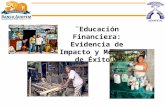 ¨Educación Financiera: Evidencia de Impacto y Modelos de Éxito¨