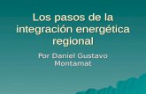 Los pasos de la integración energética regional Por Daniel Gustavo Montamat.