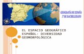 EL ESPACIO GEOGRÁFICO ESPAÑOL: DIVERSIDAD GEOMORFOLÓGICA.
