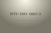 NTC-ISO  5667-3