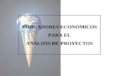 INDICADORES ECONÓMICOS PARA EL ANÁLISIS DE PROYECTOS.