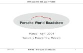 28/01/2014 PWRS - Porsche de México 1 Marzo - Abril 2004 Toluca y Monterrey, México.
