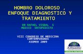 HOMBRO DOLOROSO, ENFOQUE DIAGNOSTICO Y TRATAMIENTO DR RAFAEL VISBAL S MEDICO ORTOPEDISTA VIII CONGRESO DE MEDICINA COMTEMPORANEA ASOMEB 2009.